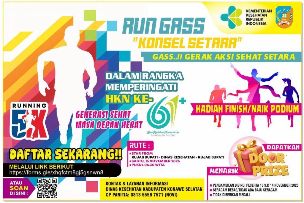 Gerak aksi sehat setara hkn ke-61